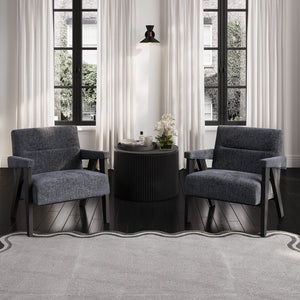 Abel Coal & Black Chair - Canwell Interiors Limited - Canwell