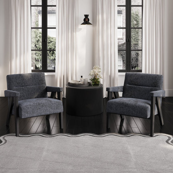 Abel Coal & Black Chair - Canwell Interiors Limited - Canwell