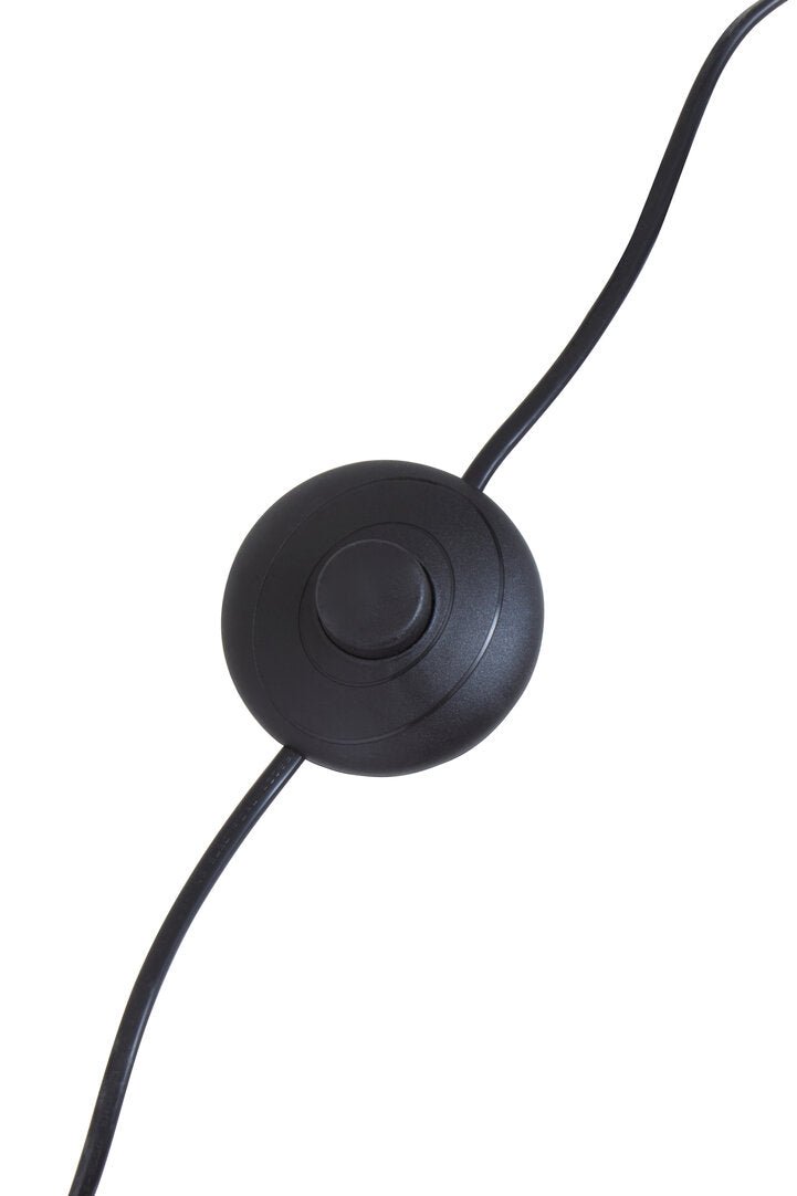 Abira Nickel and Black Marble Floor Lamp - Canwell Interiors Limited - Xshowhome