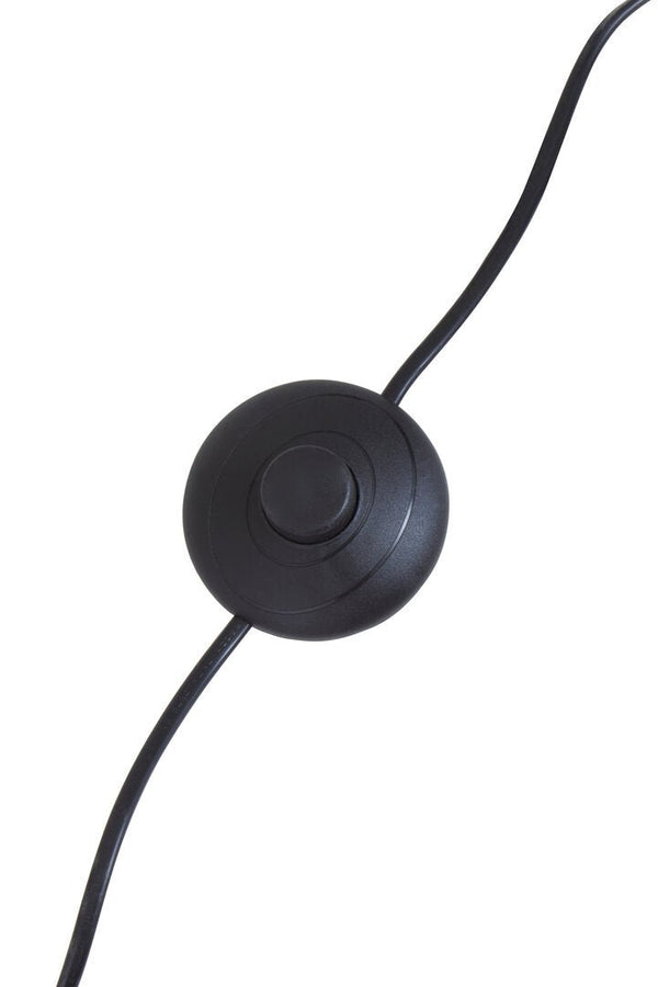 Abira Nickel and Black Marble Floor Lamp - Canwell Interiors Limited - Xshowhome