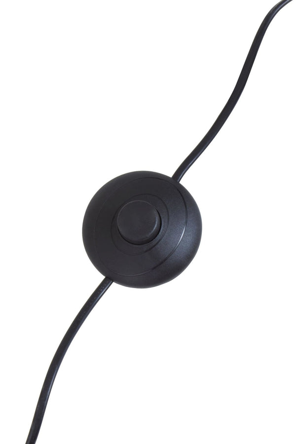 Abira Nickel and Black Marble Floor Lamp - XShowhome Limited - Xshowhome
