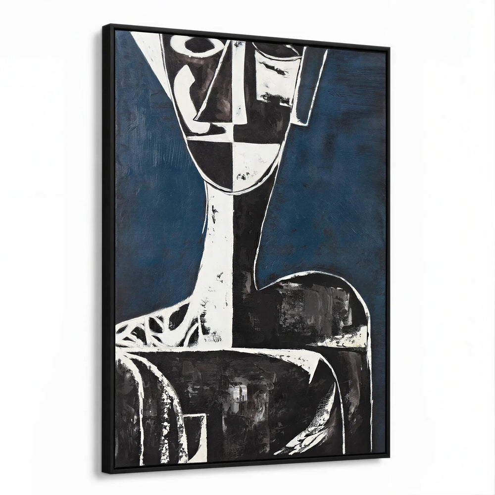 Abstract Design 100 Framed Oil on Canvas 120 x 90cm - Berkeley Designs