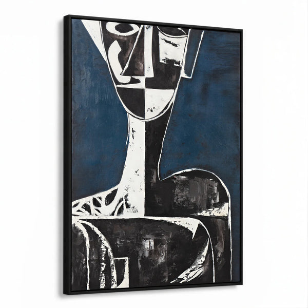 Abstract Design 100 Framed Oil on Canvas 120 x 90cm - Berkeley Designs