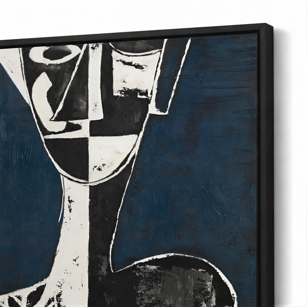 Abstract Design 100 Framed Oil on Canvas 120 x 90cm - Berkeley Designs