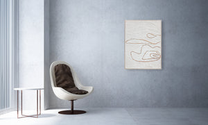 Abstract Design 17 Framed Oil on Canvas 90 x 120cm - XShowhome Limited - Harvard Designs