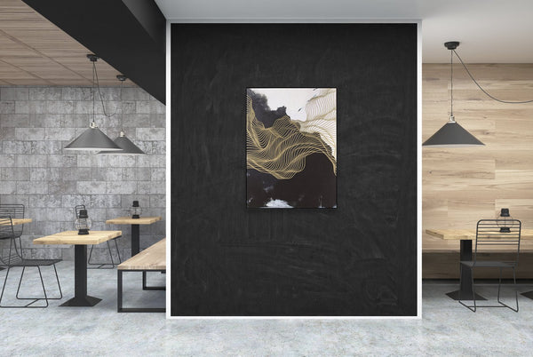 Abstract Design 31 Framed Canvas Print 90 x 120cm - XShowhome Limited - Harvard Designs
