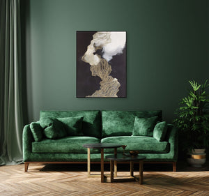 Abstract Design 32 Framed Canvas Print 90 x 120cm - XShowhome Limited - Harvard Designs