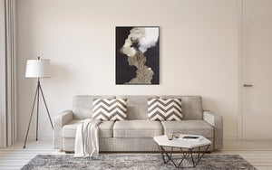Abstract Design 32 Framed Canvas Print 90 x 120cm - XShowhome Limited - Harvard Designs