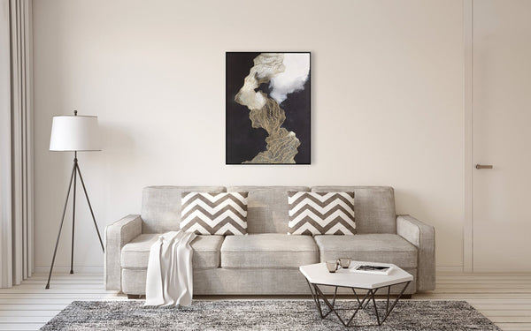 Abstract Design 32 Framed Canvas Print 90 x 120cm - XShowhome Limited - Harvard Designs