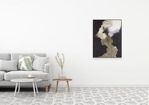 Abstract Design 32 Framed Canvas Print 90 x 120cm - XShowhome Limited - Harvard Designs