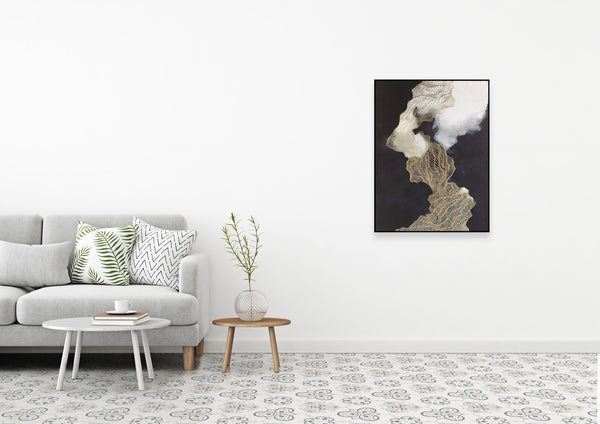 Abstract Design 32 Framed Canvas Print 90 x 120cm - XShowhome Limited - Harvard Designs