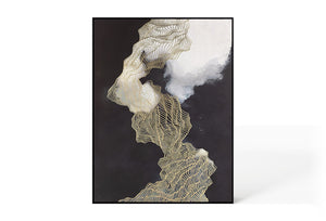 Abstract Design 32 Framed Canvas Print 90 x 120cm - XShowhome Limited - Harvard Designs