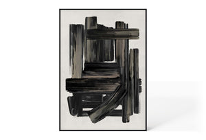 Abstract Design 42 Hand-Finished Canvas Print 90 x 120cm - XShowhome Limited - Harvard Designs