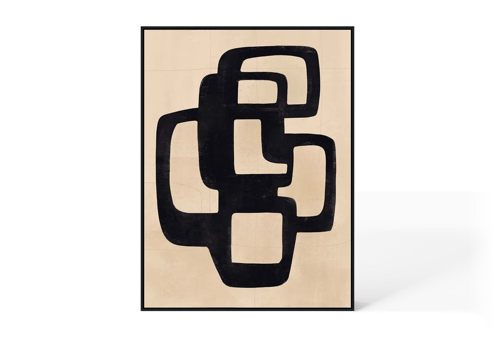 Abstract Design 59 Hand-Finished Canvas Print 90 x 120cm - XShowhome Limited - Harvard Designs