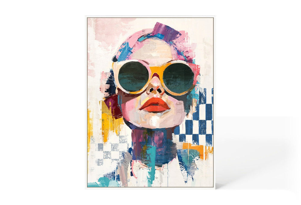 Abstract Design 77 Hand-Finished Canvas Print 90 x 120cm - XShowhome Limited - Harvard Designs