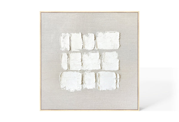 Abstract Design 78 Hand-Finished Canvas Print 100 x 100cm - XShowhome Limited - Harvard Designs