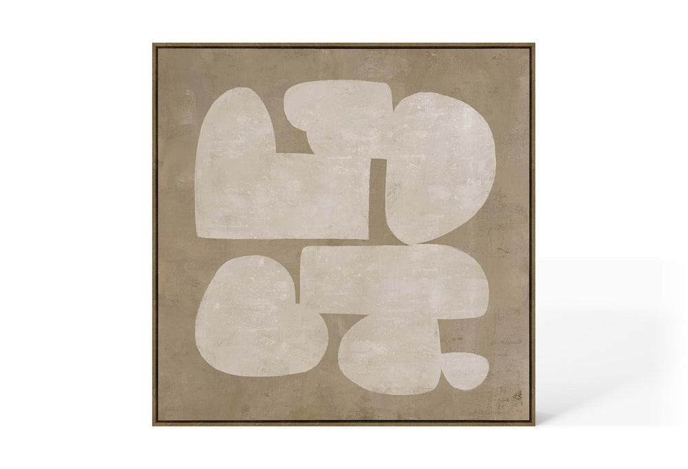 Abstract Design 82 Hand-Finished Canvas Print 100 x 100cm - XShowhome Limited - Harvard Designs