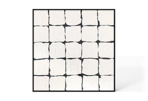 Abstract Design 83 Hand-Finished Canvas Print 100 x 100cm - XShowhome Limited - Harvard Designs