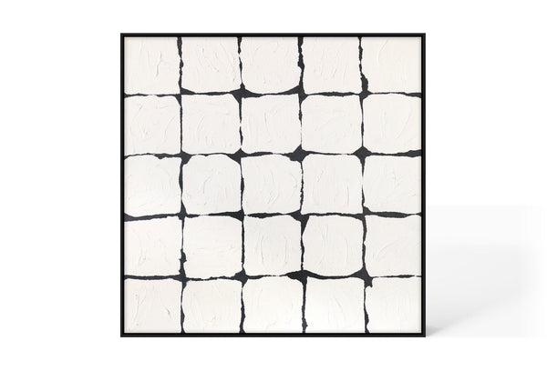 Abstract Design 83 Hand-Finished Canvas Print 100 x 100cm - XShowhome Limited - Harvard Designs