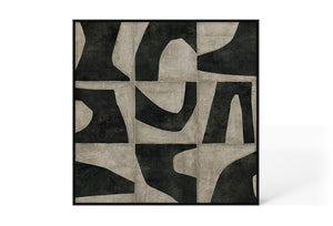 Abstract Design 88 Hand-Finished Canvas Print 100 x 100cm - XShowhome Limited - Harvard Designs