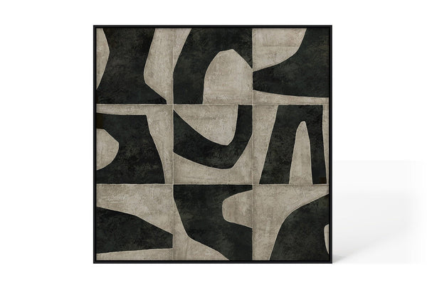 Abstract Design 88 Hand-Finished Canvas Print 100 x 100cm - XShowhome Limited - Harvard Designs