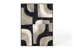 Abstract Design 92 Hand-Finished Canvas Print 90 x 120cm - XShowhome Limited - Harvard Designs