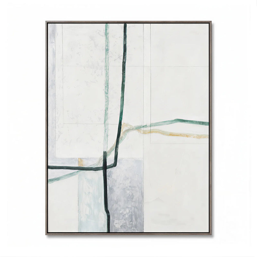 Abstract Design 96 Framed Oil on Canvas 120 x 90cm - XShowhome Limited - Harvard Designs