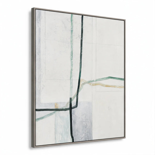 Abstract Design 96 Framed Oil on Canvas 120 x 90cm - XShowhome Limited - Harvard Designs