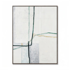 Abstract Design 96 Framed Oil on Canvas 120 x 90cm - Berkeley Designs