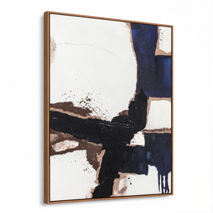 Abstract Design 98 Framed Oil on Canvas 120 x 90cm - Berkeley Designs