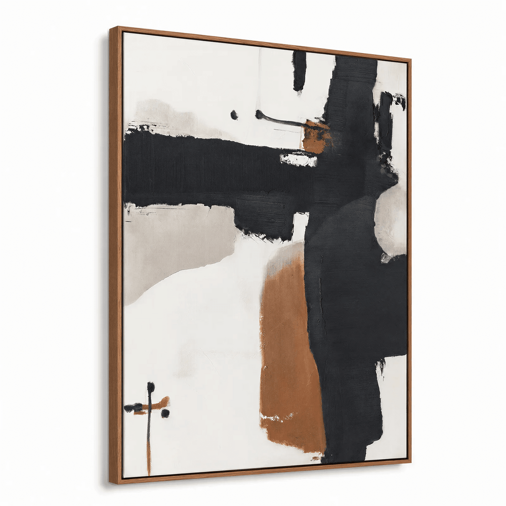Abstract Design 99 Framed Oil on Canvas 120 x 90cm - XShowhome Limited - Harvard Designs