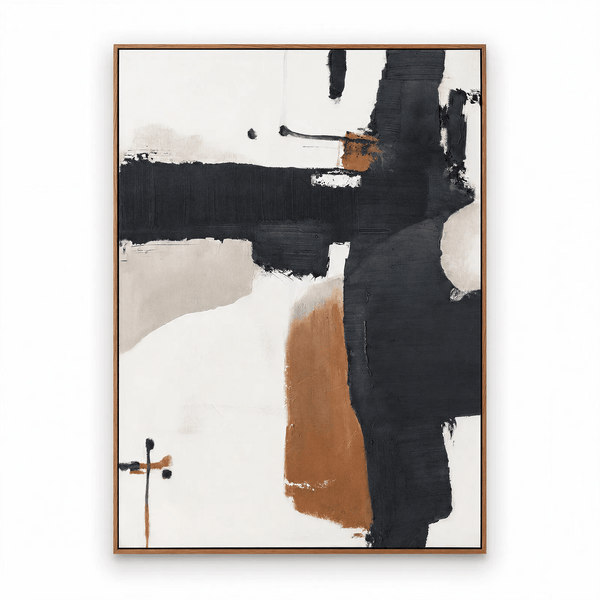 Abstract Design 99 Framed Oil on Canvas 120 x 90cm - XShowhome Limited - Harvard Designs