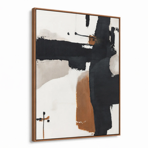 Abstract Design 99 Framed Oil on Canvas 120 x 90cm - Berkeley Designs