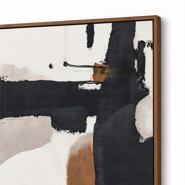 Abstract Design 99 Framed Oil on Canvas 120 x 90cm - Berkeley Designs