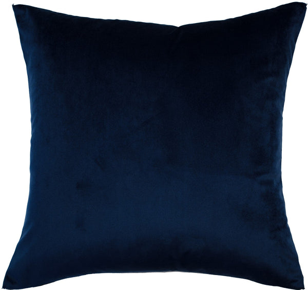 Abstract Printed Lines on Linen Navy 45x45 - Canwell Interiors Limited - Malini