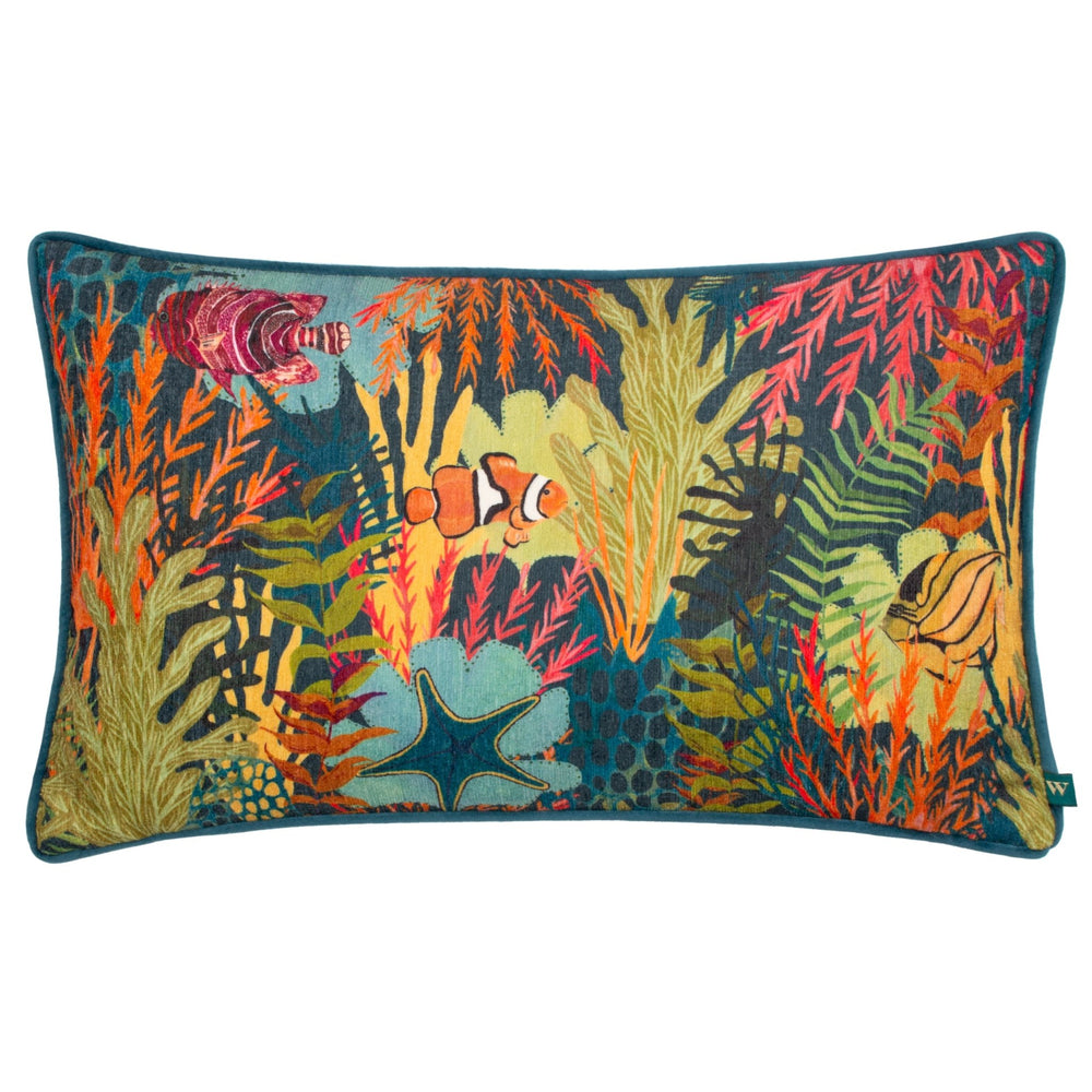 Abyss Coral Bay 30x50 Feather Filled Cushion Multi - Canwell Interiors Limited - Riva