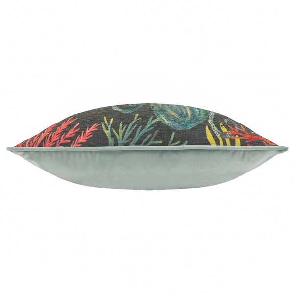 Abyss Octupus 43x43 Feather Filled Cushion Lichen - Canwell Interiors Limited - Riva