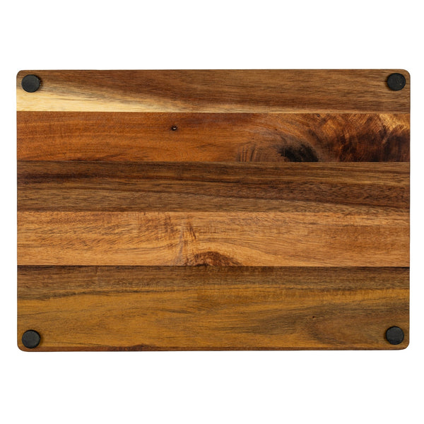 Acacia Cheese Board Set With White Bowl, Slate and Cutlery - Canwell Interiors Limited - Hills