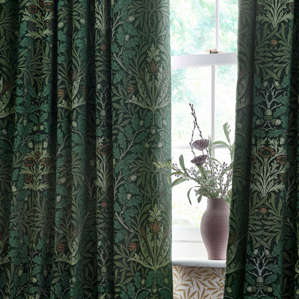 Acorn Multi 167x137 Pencil Pleat Curtains Thyme/Forest - XShowhome Limited - Riva
