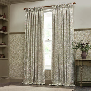 Acorn Multi 228x228 Pencil Pleat Curtains Stone/Sage - XShowhome Limited - Riva