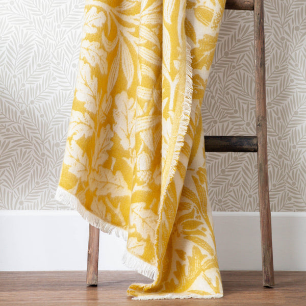 Acorn Tonal 130x170 Throw Gold - Canwell Interiors Limited - Riva