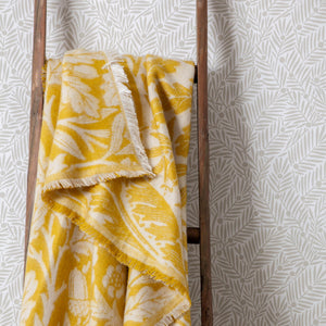 Acorn Tonal 130x170 Throw Gold - XShowhome Limited - Riva