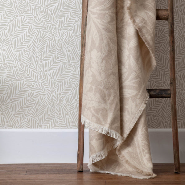 Acorn Tonal 130x170 Throw Linen - Canwell Interiors Limited - Riva
