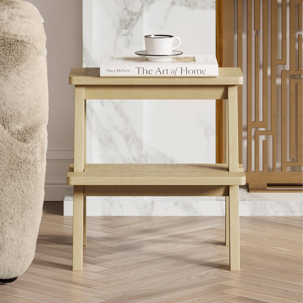 Addie Grey Wash Stool - Canwell Interiors Limited - Canwell