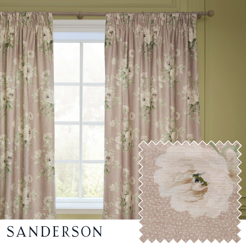 Adele 167x137 Eyelet Curtains Rose - Canwell Interiors Limited - Riva