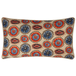Akamba Tribal 30x50 Feather Filled Cushion Natural - Canwell Interiors Limited - Riva