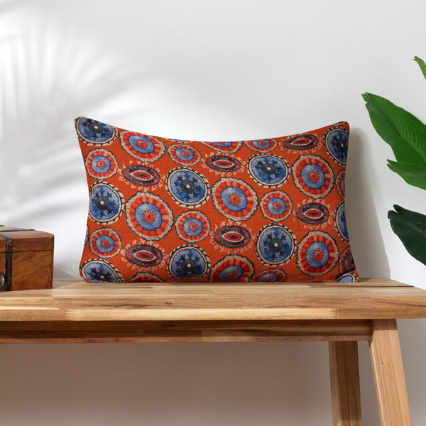 Akamba Tribal 30x50 Feather Filled Cushion Tangerine - Canwell Interiors Limited - Riva