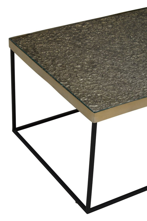 Akola Gold Coffee Table. - Canwell Interiors Limited - Xshowhome