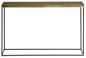 Akola Gold Console Table - Canwell Interiors Limited - Xshowhome