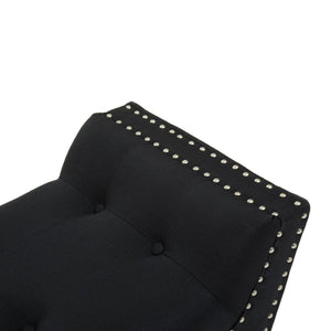 Alea Black Fabric Bench - XShowhome Limited - Xshowhome